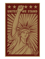 UNITED WE STAND - POSTER