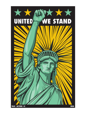 UNITED WE STAND - STICKER
